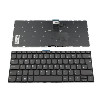 Πληκτρολόγιο Lenovo IdeaPad 320-14Isk 320S-14Ikb 320S-14Ikbr, Γκρί,Original, US/UK