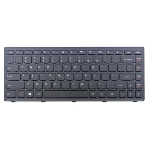 Πληκτρολόγιο Lenovo IdeaPad Flex 14 G400S, Μαύρο, US/UK ( +BG Print)