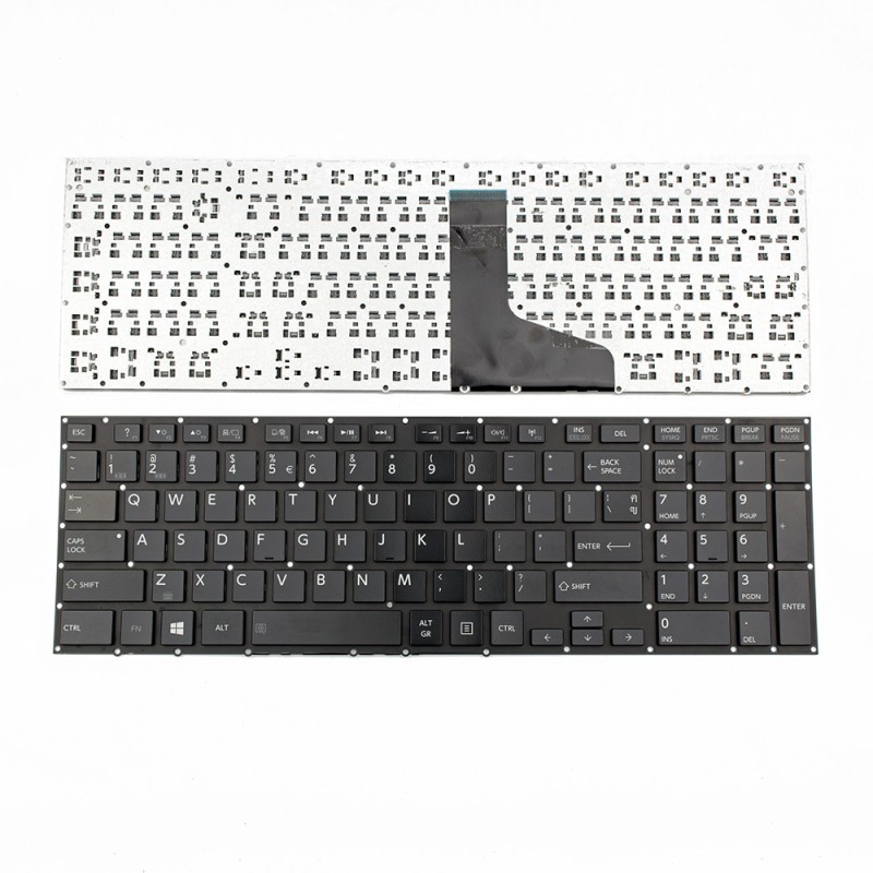 Πληκτρολόγιο Toshiba Satellite P50 C50 X70 X75, Μαύρο, US