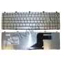 Πληκτρολόγιο Asus N55, Ασήμι, US/UK ( +BG Print)