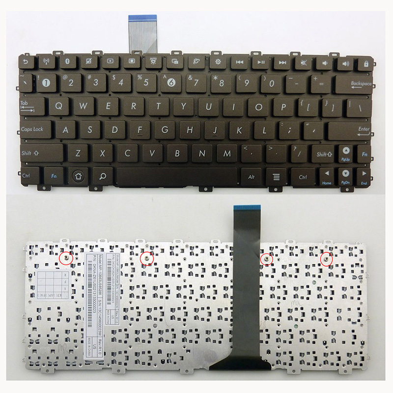 Πληκτρολόγιο Asus Eee PC 1015PE, Μαύρο, US