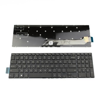 Πληκτρολόγιο Dell Inspiron 5567 5575 15-7599 15-7566, Μαύρο, US/UK