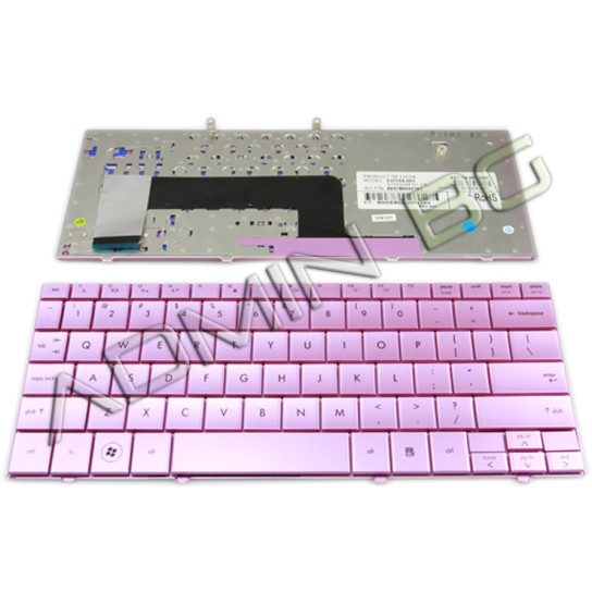 Πληκτρολόγιο HP Compaq CQ10 Mini 110, Ροζ, US/UK ( +BG Print)