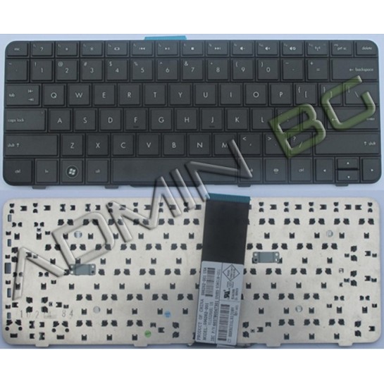Πληκτρολόγιο HP Pavilion DV3-4000 Compaq CQ32, Μαύρο, US/UK ( +BG Print)