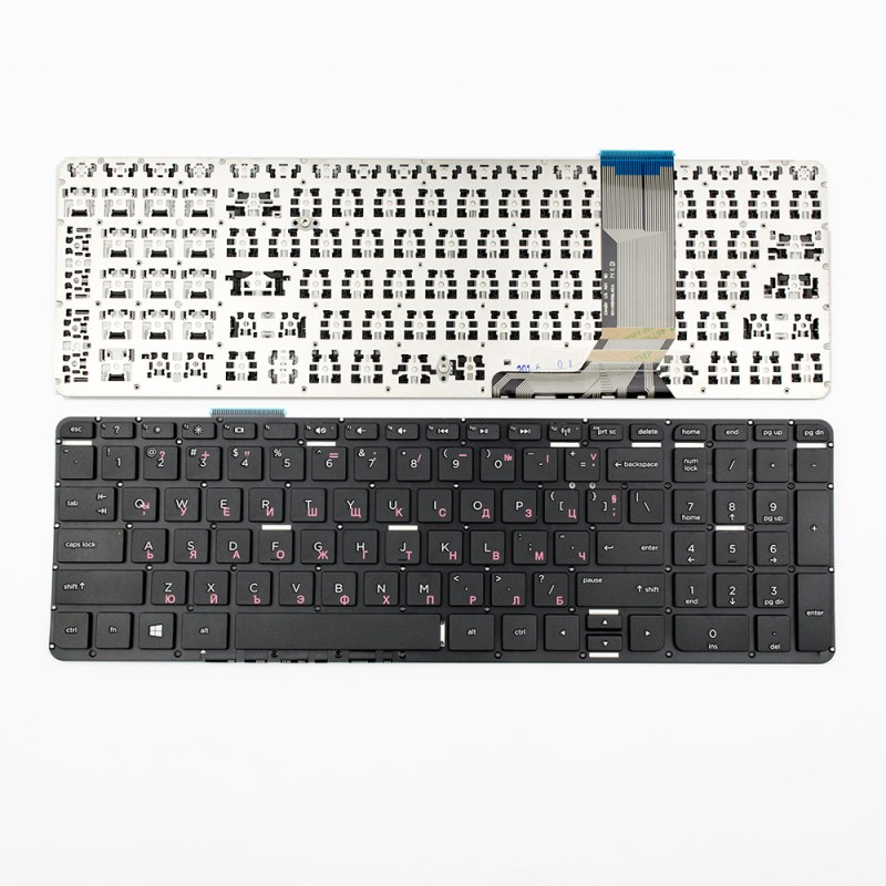 Πληκτρολόγιο HP Envy 15-j Series, Μαύρο, US ( +BG Print)