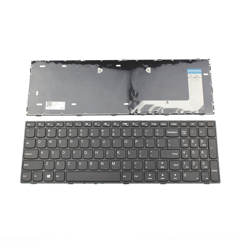Πληκτρολόγιο Lenovo 110-15ISK, Μαύρο, US/UK