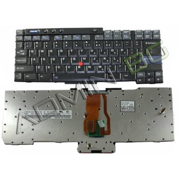 Πληκτρολόγιο Lenovo T40 T41 T42 T43 R50 R51 R51e 13N9926, Μαύρο, US/UK