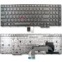 Πληκτρολόγιο Lenovo ThinkPad E555 E550 E560 E565, Μαύρο, με Pointing Stick, US/UK ( +BG Print)