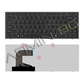 Πληκτρολόγιο Sony Vaio VPC-S Series, Μαύρο, US/UK ( +BG Print)
