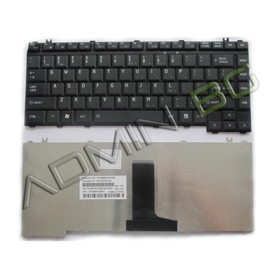 Πληκτρολόγιο Toshiba Satellite L300 L300D L305 L305D A300, Μαύρο, US/UK ( +BG Print)