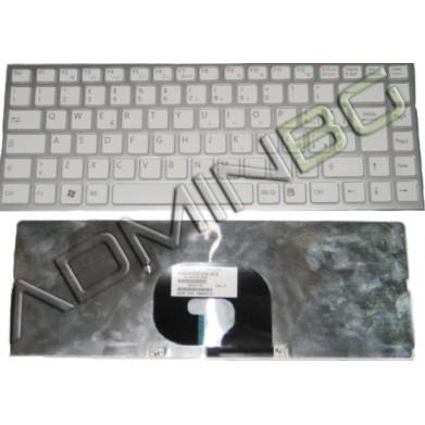 Πληκτρολόγιο Sony Vaio VPC-Y Series, άσπροa Ασήμι, US/UK ( +BG Print)