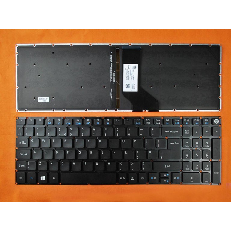 Πληκτρολόγιο Acer Aspire E5-722 E5-772 V3-574G E5-573, Μαύρος, US/UK