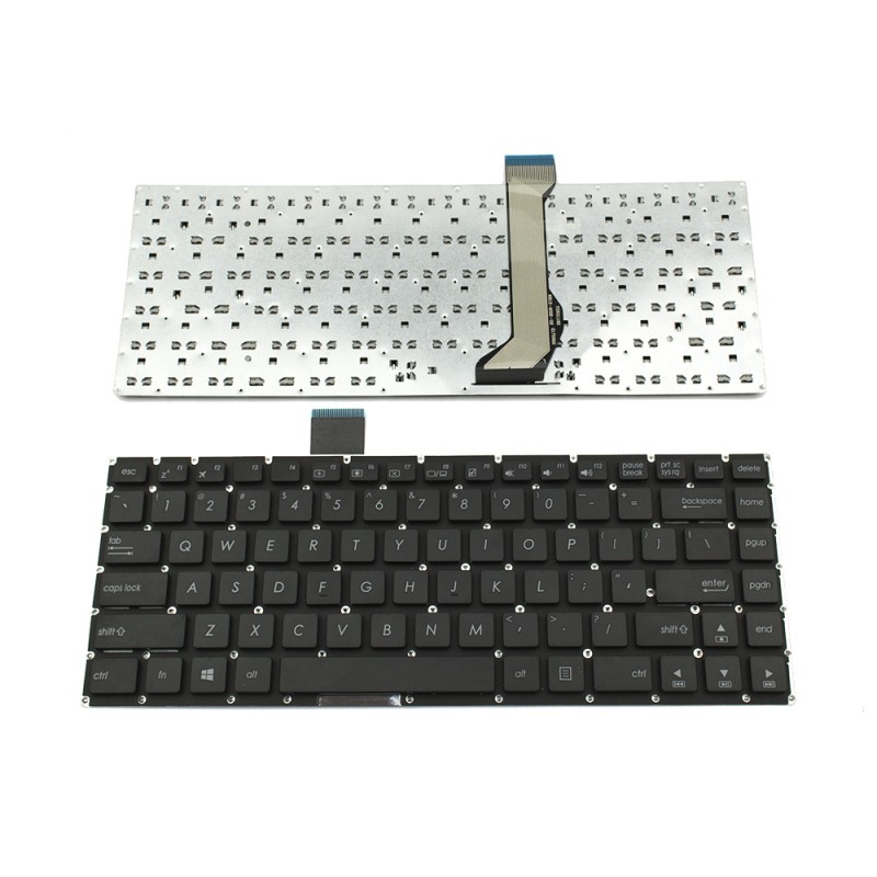 Πληκτρολόγιο Asus E402 E402M E402MA E402S E402SA E403SA, Μαύρο, US