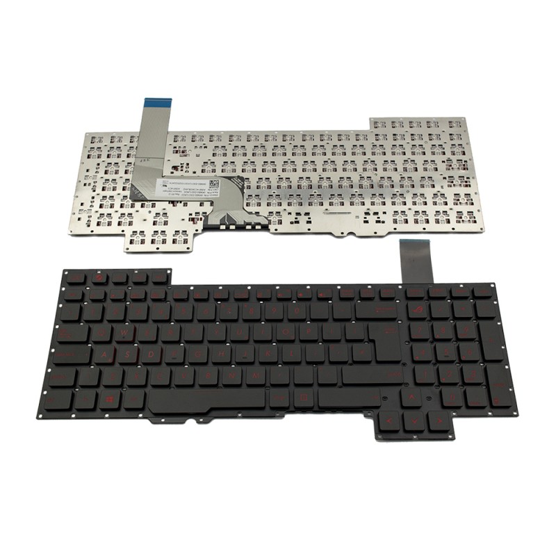 Πληκτρολόγιο Asus G751 G751j G751jl G751jm G751jt G751jy, Μαύρο,UK