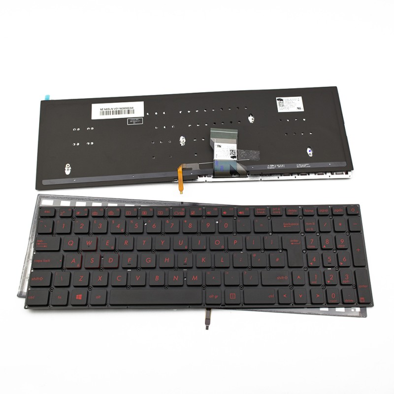 Πληκτρολόγιο Asus ZenBook Pro UX501 UX501VW N501VW G501 N501 Q501LA N541LA, Μαύρο με Backlit, UK