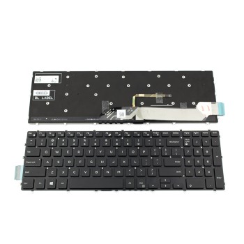 Πληκτρολόγιο Dell Inspiron Gaming 15-7566, Μαύρο με Backlit (US/UK)