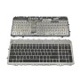 Πληκτρολόγιο HP Envy 17-3000 17-3200 17t-3000 17t-3200, Μαύρο Ασήμι με Backlit, US/UK