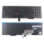 Πληκτρολόγιο Lenovo ThinkPad E531 E540 T540 T540p T560 W540, Μαύρο, 6 Βίδες, US/UK