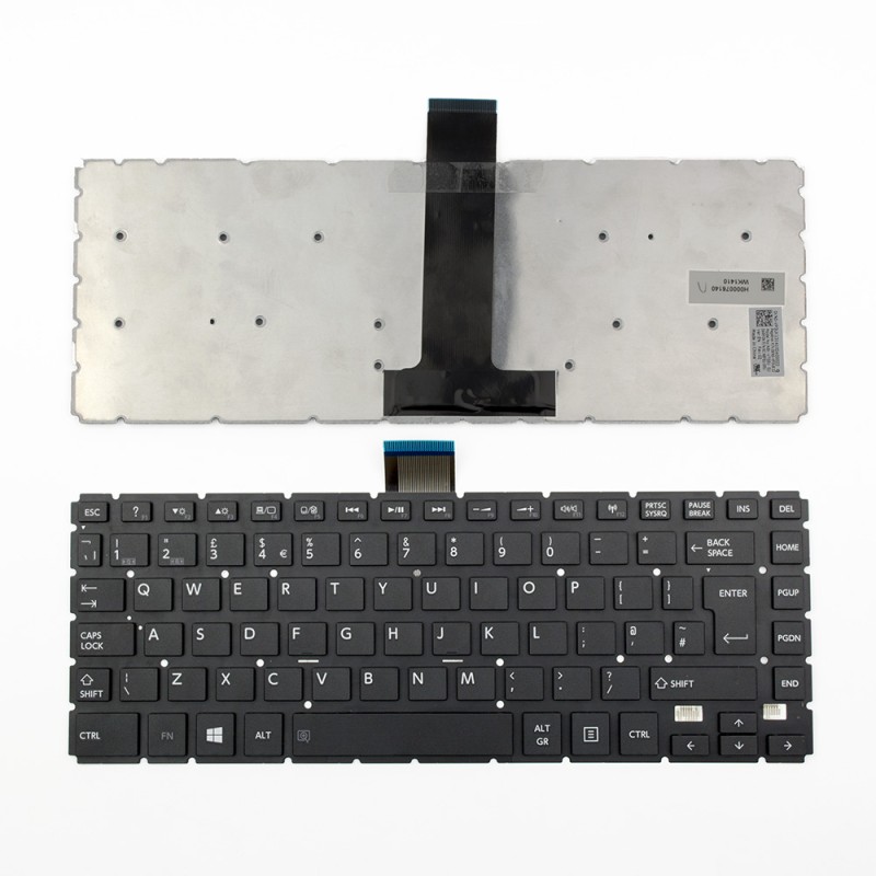 Πληκτρολόγιο Toshiba Satellite E45T-B L40-B S40-B, Μαύρο,UK