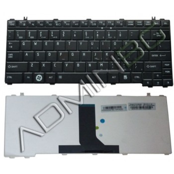 Πληκτρολόγιο Toshiba Satellite U500 U505 Portege M900, Μαύρο, US/UK ( +BG Print)