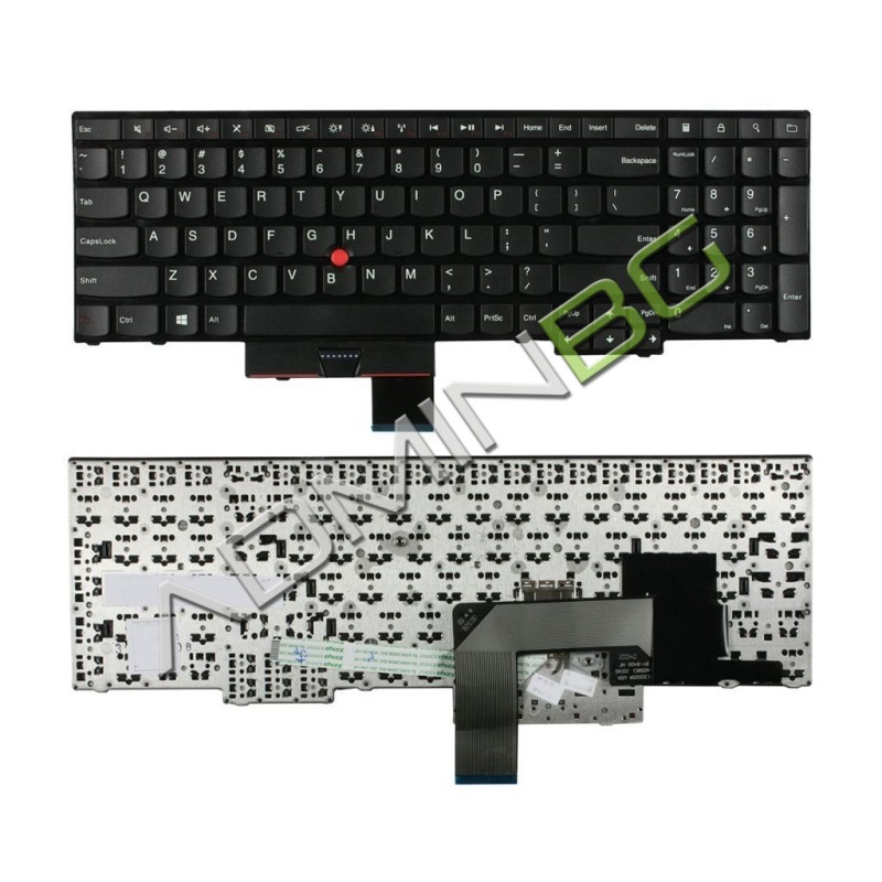 Πληκτρολόγιο Lenovo ThinkPad Edge E530, Μαύρο, US/UK