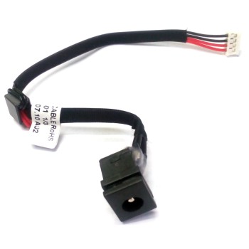 Βύσματα Τροφοδοσίας για Toshiba Satellite C650 C655 C655D L505 L505D Τυπε 2 με καλώδιο (PJ067*) 2.5mm καρφίτσα κεντρική (PJ439)