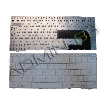 Πληκτρολόγιο Samsung Mini Laptop N120, άσπροa, US/UK