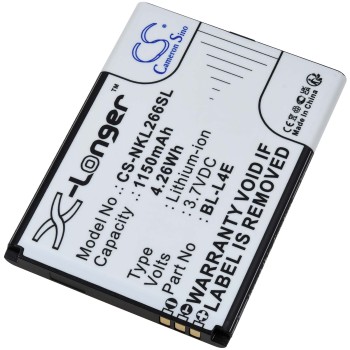 Μπαταρία για mobile phone Nokia 2660 Flip 4G Type BL-L4E 1150mAh/4,3Wh