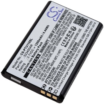 Μπαταρία για Panasonic KX-TU110, KX-TU110 EXB senior mobile phone, type 523450AR 1200mAh/4,4Wh