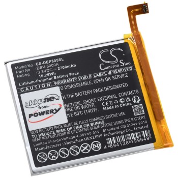 Μπαταρία για mobile phone Doro 8050 DBS-0230 type DBV-3000A 2700mAh/10Wh