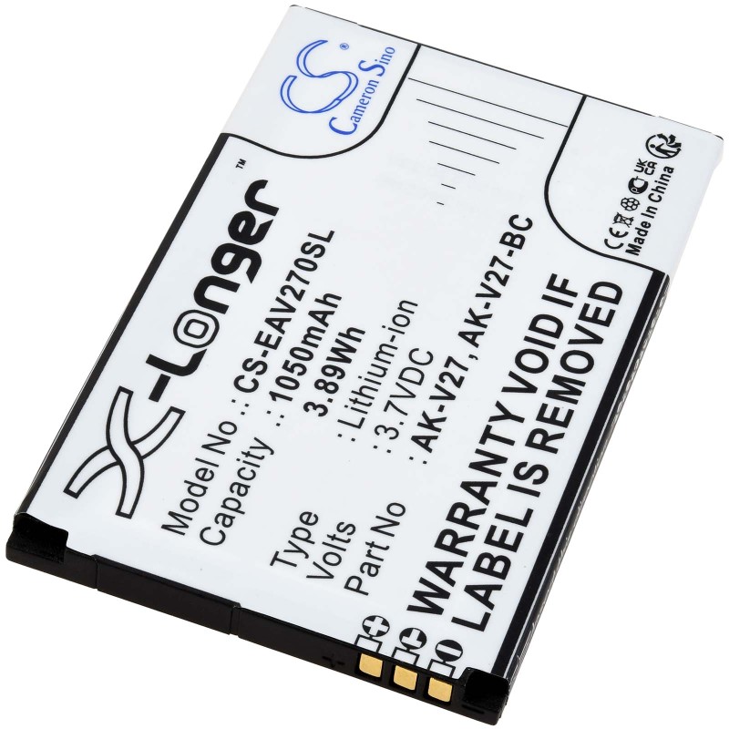 Μπαταρία για Emporia Simplicity, V27, type AK-V27 senior mobile phone 1050mAh/4Wh