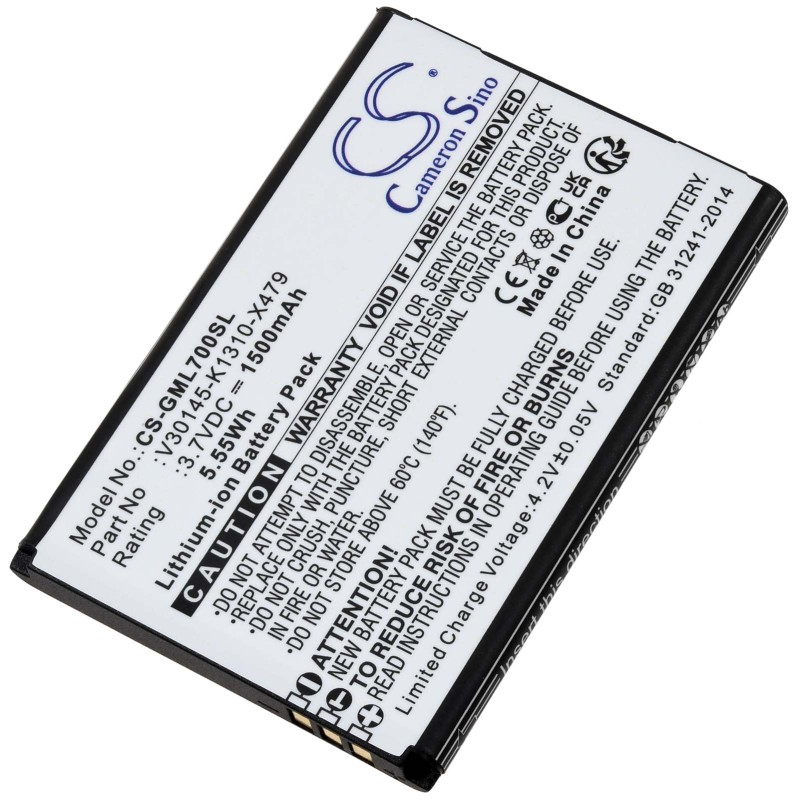 Μπαταρία για flip phone Gigaset GL7 type V30145-K1310-X479 1500mAh/5,5Wh