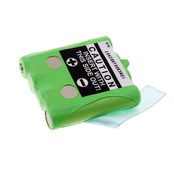 Μπαταρία VHF Uniden GMR1038/ GMR2059/ type BP-38 4,8V 600mAh NiMH (F9BP38)