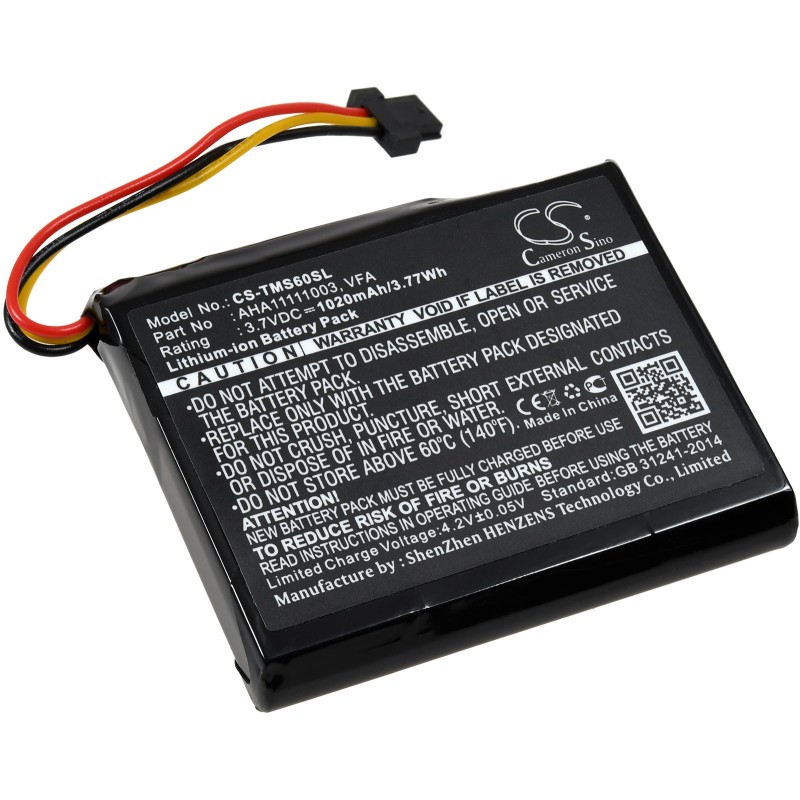 Μπαταρία GPS TomTom Start 60 / type VFA 3,7V 1020mAh Li-ion (G1S60)