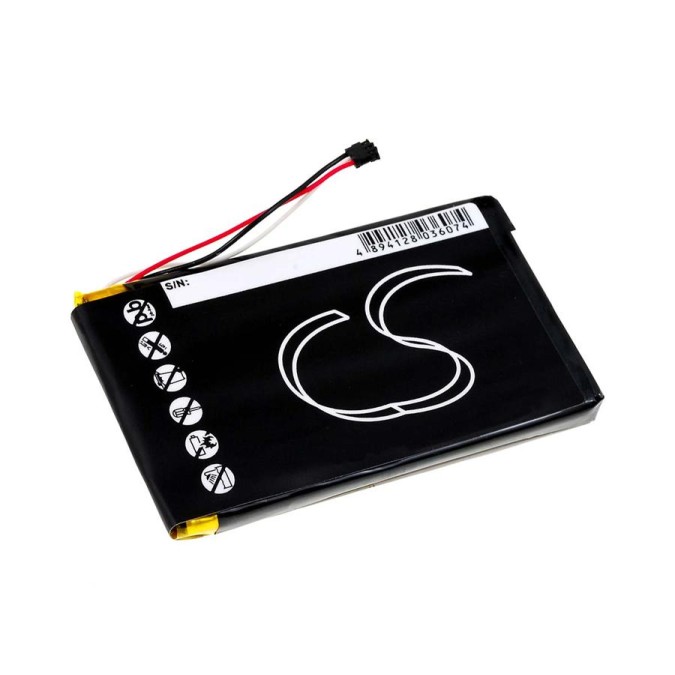 Μπαταρία GPS Garmin Nuvi 3700 series/ type 361-00064-02 3,7V 1200mAh Li-polymer (G23700)