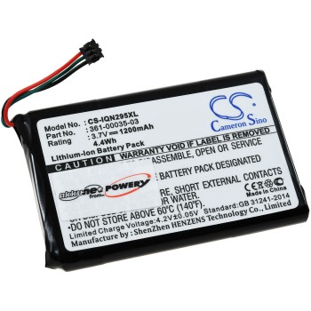 Μπαταρία GPS Navigation GP S Garmin Nuvi 2495 LMT / 2595 LMT / 2585TV / 2545 LMT / Type 361-00035-03 and others 3,7V 1200mAh Li-Ion (G2495)
