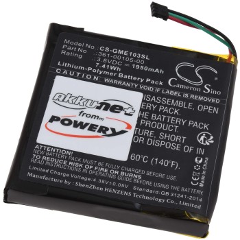 Μπαταρία για GPS bike computer Garmin Edge 1030, type 361-00105-00 1950mAh/7,4Wh