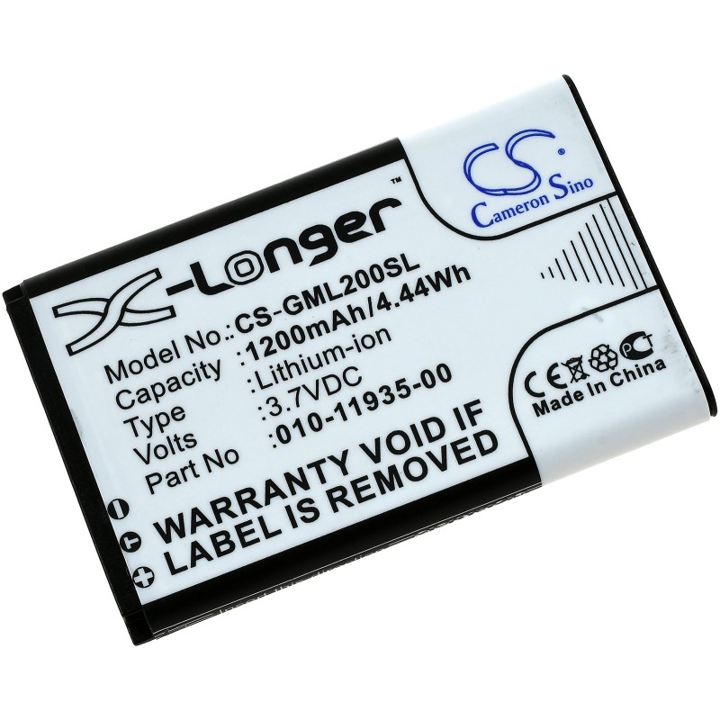 Μπαταρία για navigation, GPS receiver Garmin GLO, GLO 2, type 010-02184-01 etc. 1200mAh/4,4Wh