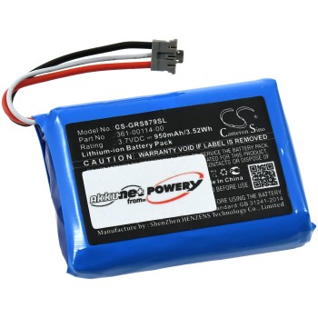 Μπαταρία για GPS emergency transmitter Garmin inReach Mini, 010-01879-00, type 361-00114-00 950mAh/3,5Wh