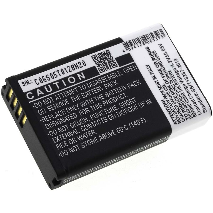 Μπαταρία GPS Garmin VIRB / type 010-11599-00 3,7V 2200mAh Li-ion (G2VIRB)