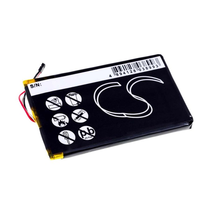 Μπαταρία GPS Navigon 40 Easy/ 40 Plus/ 40 Premium/ type 384.00035.005 3,7V 1200mAh Li-polymer (G340P)