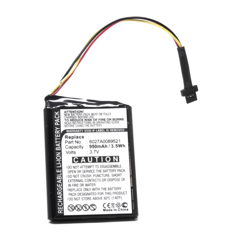 Μπαταρία GPS Navigation TomTom Go 500 / Go 50 / One 140 / type VF6D 3,7V 950mAh Li-ion (G9GO500)