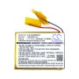 Μπαταρία ασύρματων ακουστικών Wireless Astro Gaming A50 / type SRP603443 3,7V 800mAh Li polymer (H9A50)