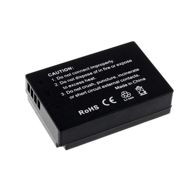 Μπαταρία φωτογραφικής μηχανής Canon EOS M /type LP-E12 7,4V 600mAh Li-ion (K0E12)