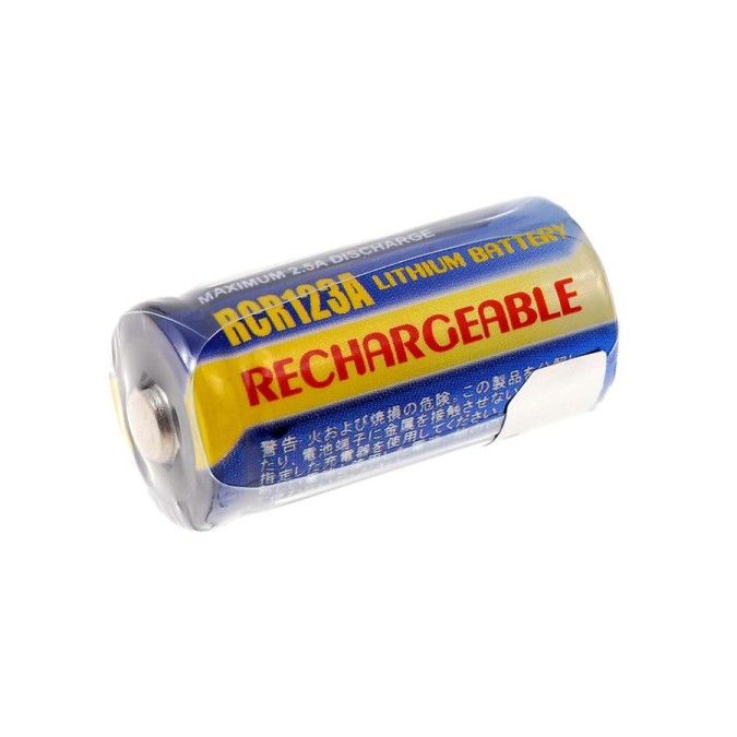 Μπαταρία φωτογραφικής μηχανής CR123A 3V 500mAh Li-Fe (K8123A) Μπαταρία φωτογραφικής μηχανής CR123A 3V 500mAh Li-Fe (K8123A)