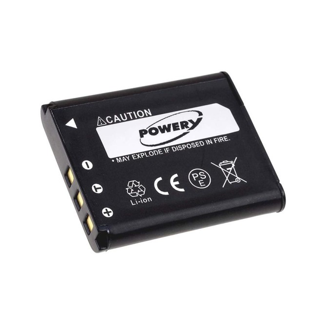 Μπαταρία φωτογραφικής μηχανής Casio NP-110 3,7V 850mAh Li-ion (K8CA110)