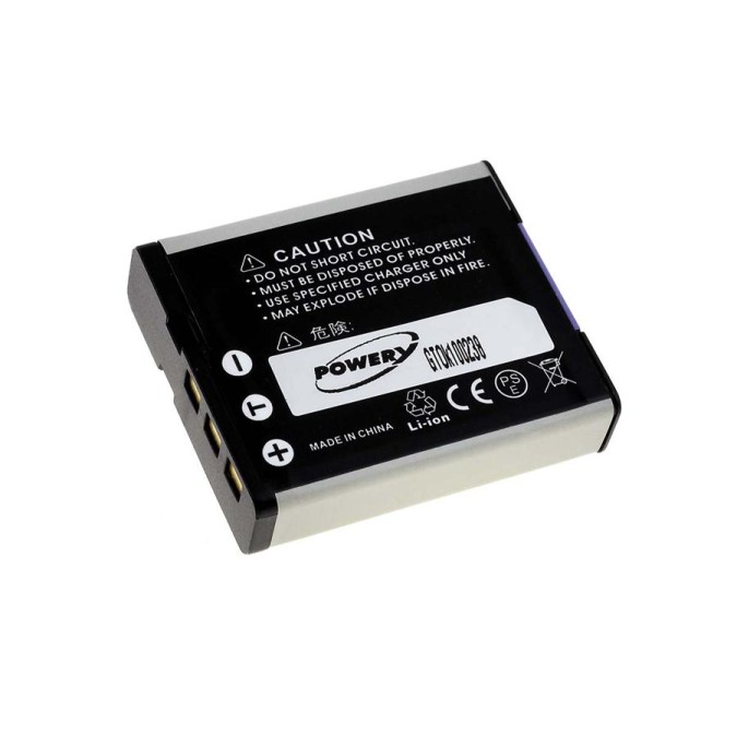 Μπαταρία φωτογραφικής μηχανής Casio NP-130 3,7V 1400mAh Li-ion (K8CA130)
