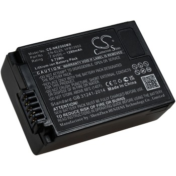 Μπαταρία για camera Nikon Z50, Z50 ZFC, type EN-EL25 1280mAh/9,7Wh