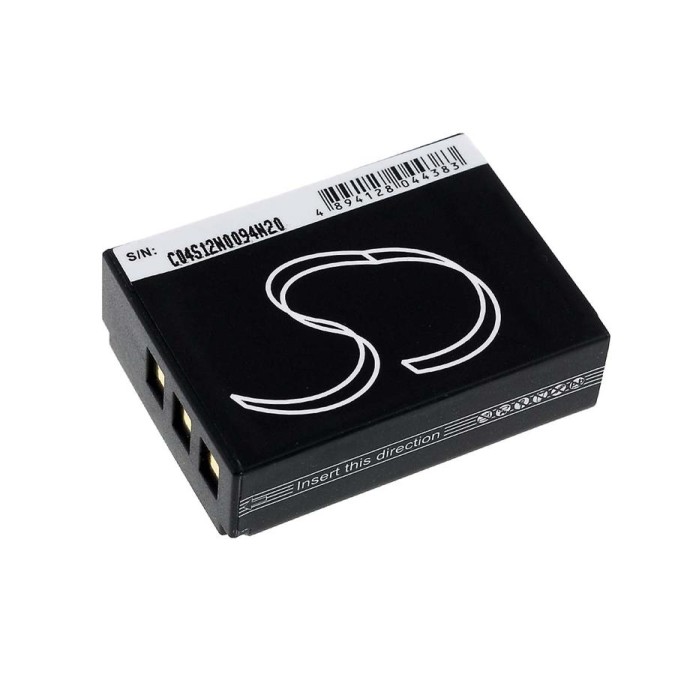Μπαταρία φωτογραφικής μηχανής Speed HD230Z/Ordro HDV-D325/ type CB-170 3,7V 1700mAh Li-ion (K9CB170)