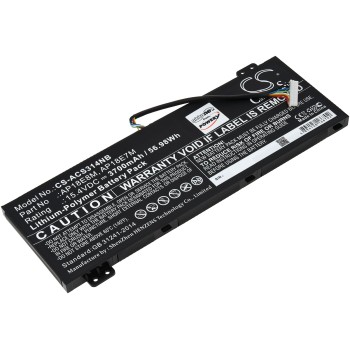 Μπαταρία για Gaming Laptop Acer Nitro 5 AN515-55-53S4 , Nitro 5 AN515-55-73LA, Type AP18E7M 3700mAh/57Wh